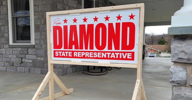 Vote Russ Diamond for State Representative.