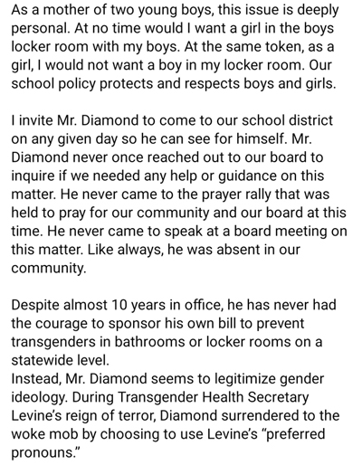 Vote Russ Diamond for State Representative